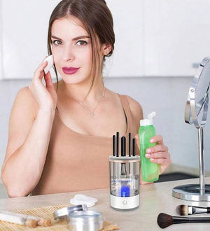 Máquina Lavadora De Brochas Maquillaje